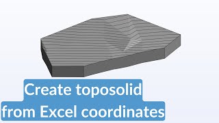 Revit Dynamo | Create toposolid from Excel coordinates