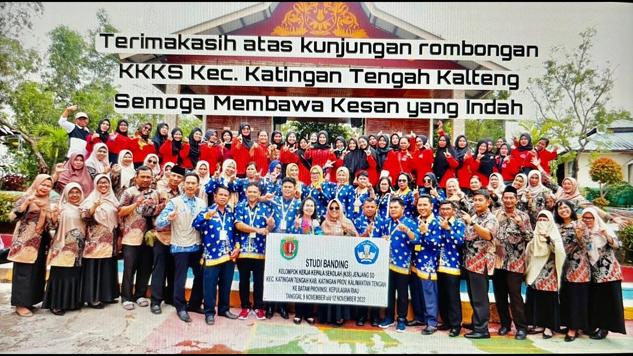 Kunjungan Kelompok Kerja Kepala Sekolah (KKKS) Kec. Katingan Tengah, Kab. Katingan - KALTENG