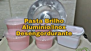 PASTA DE BRILHO PARA ALUMÍNIO E INOX – Potente E Desengordurante