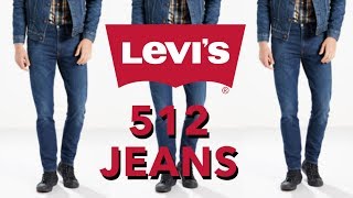 Levi's Fits Explained - 512 Slim Tapered Jeans - YouTube