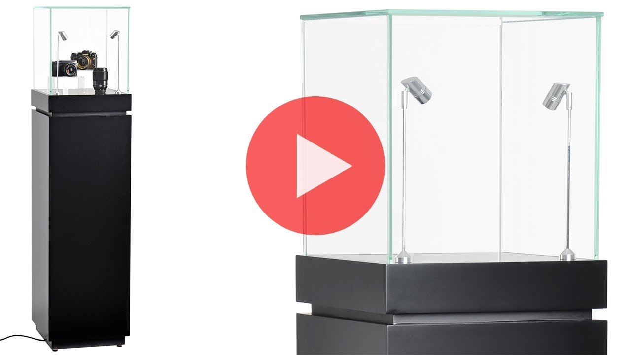 Lighted Jewellery Display Case YouTube