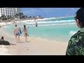 Cancun summer 2022 beach walk