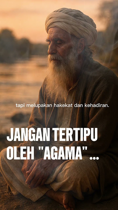 Agama Bisa Jadi Tirai… Jika Tidak Disertai Kesadaran... #ilmumakrifat #makrifat #spiritual #tauhid