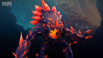 Stylized Crystal Golem: Features Overview