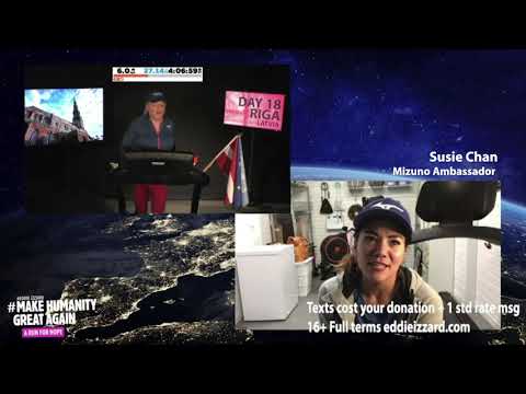 Eddie Izzard - Day 18 Roundup - A Run For Hope