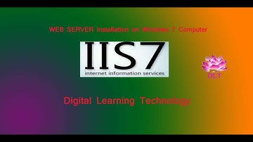 How to install IIS server on windows 7, 8 & 10