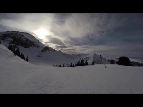 Aktuelle Aufnahmen vom 27. Januar aus dem Skigebiet Fellhorn/Kanzelwand