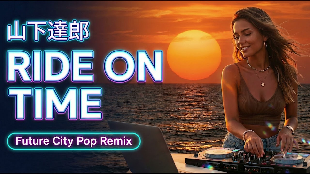 山下達郎 | RIDE ON TIME | Future city pop remix | 英語カバー - YouTube