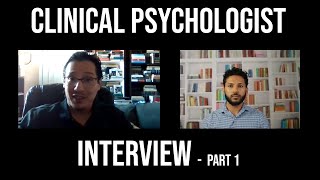 Psychologist Interview | Day in the Life, Vs Psychiatry, How to become a clinical psychologist, etc