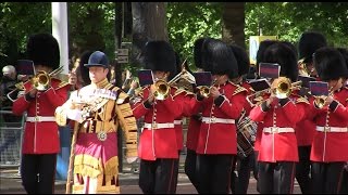 Colonel&#39;s Review of Trooping The Colour - The Mall - ARRIVAL - 6 June 2015