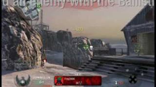 Black Ops Amazing Cross Map Ballistic Knife