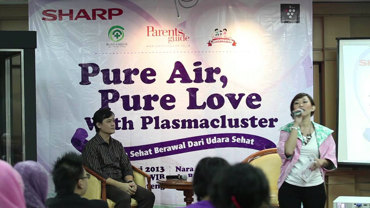 SHARP - Parents Guide Magazine events, Pure Air Pure Love at RSIA Bunda Jakarta