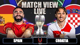 SPAIN 3-0 CROATIA LIVE | EURO 2024 MATCH VIEW