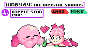 Kirby 64 - Ripple Star Map