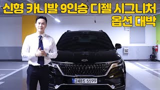 대안이 없는 카니발, 신형 9인승 시그니처입니다 ㅣ 모니카하성현