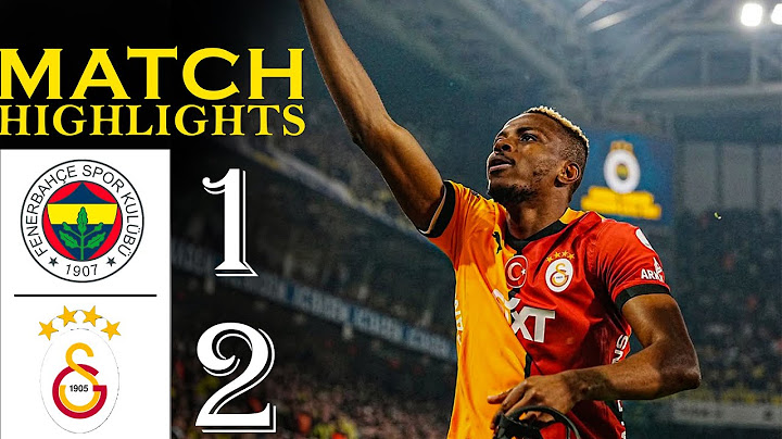 🔴 Galatasaray vs Fenerbahçe (2-1) Extended HIGHLIGHTS | Turkish Cup Quarterfinal