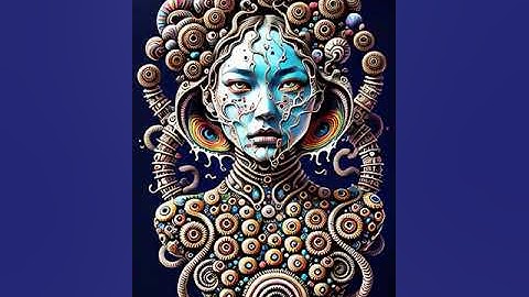 AI generated infinite zoom animation