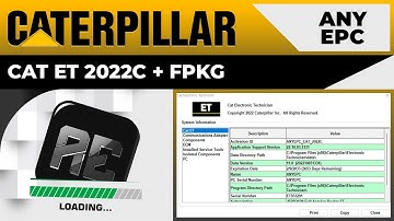 CAT ET 2022C + FPKG | INSTALLATION