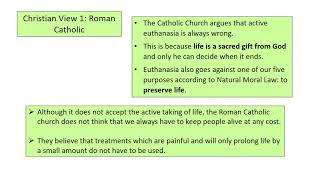 Year 10 - Euthanasia