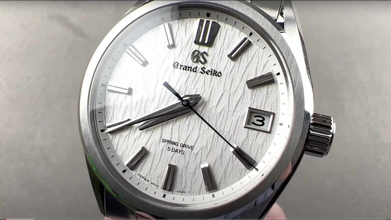 2022 Grand Seiko Spring Drive White Birch SLGA009 Grand Seiko Watch Review  - YouTube