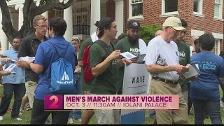 Information The 25th Annual Men's March Against Violence News