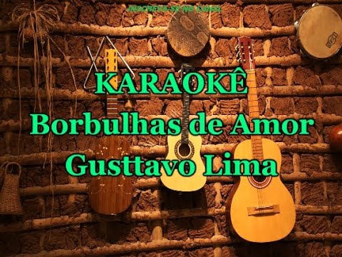 BORBULHAS DE AMOR - FAGNER - KARAOKÊ 