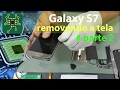 Samsung Galaxy S7/ edge - troca de display como remover a tela (tela) #parte 2