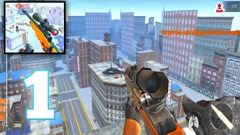SNIPER SHOOTING MISSION 2022 GAMEPLAY WALKTHROUGH PART 1 (ANDROID & IOS) 2023 -ANDROID GAMEPLAY 2023