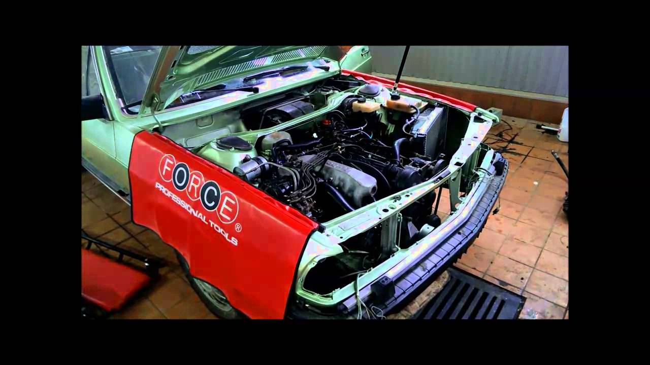 Audi 200 typ43 first engine start after rebuild YouTube