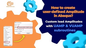 Abaqus Amplitude types | Defining Abaqus user-defined amplitude