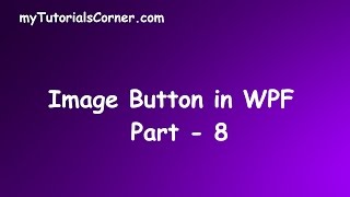 Image Button Control in WPF