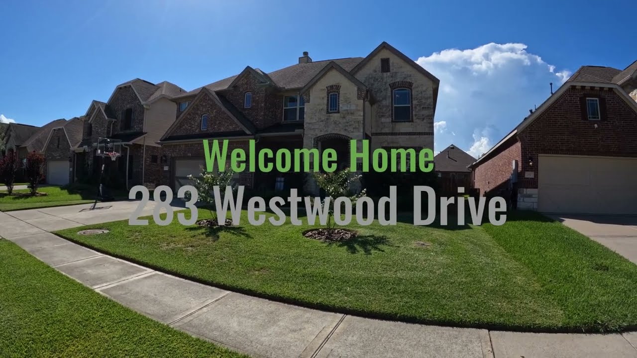 Westwood League City Home For Sale, 283 Westwood Drive YouTube