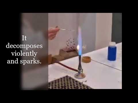 #55 Thermal decomposition of sodium azide