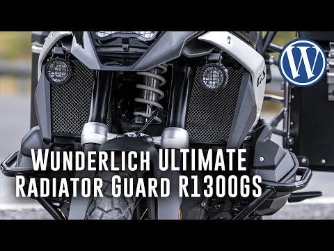 Wunderlich BMW R1300GS Wasserkühlerschutz Ultimate Anbauanleitung // 13270-002