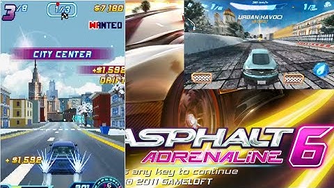 Asphalt 6: Adrenaline - BGM 3|Track 6 (Moscow and Monte Carlo) Java+Android Mashup
