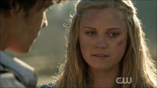 Clarke Kisses Bellamy The 100 Knocking On Heavens Door