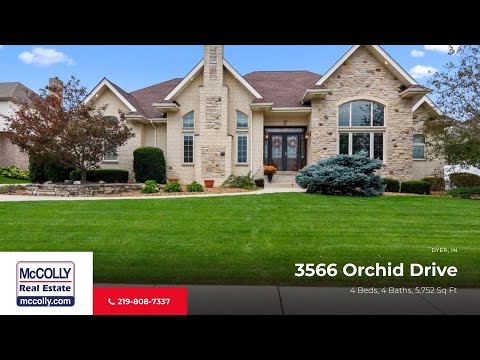 3566 Orchid Drive, Dyer, IN home video tour