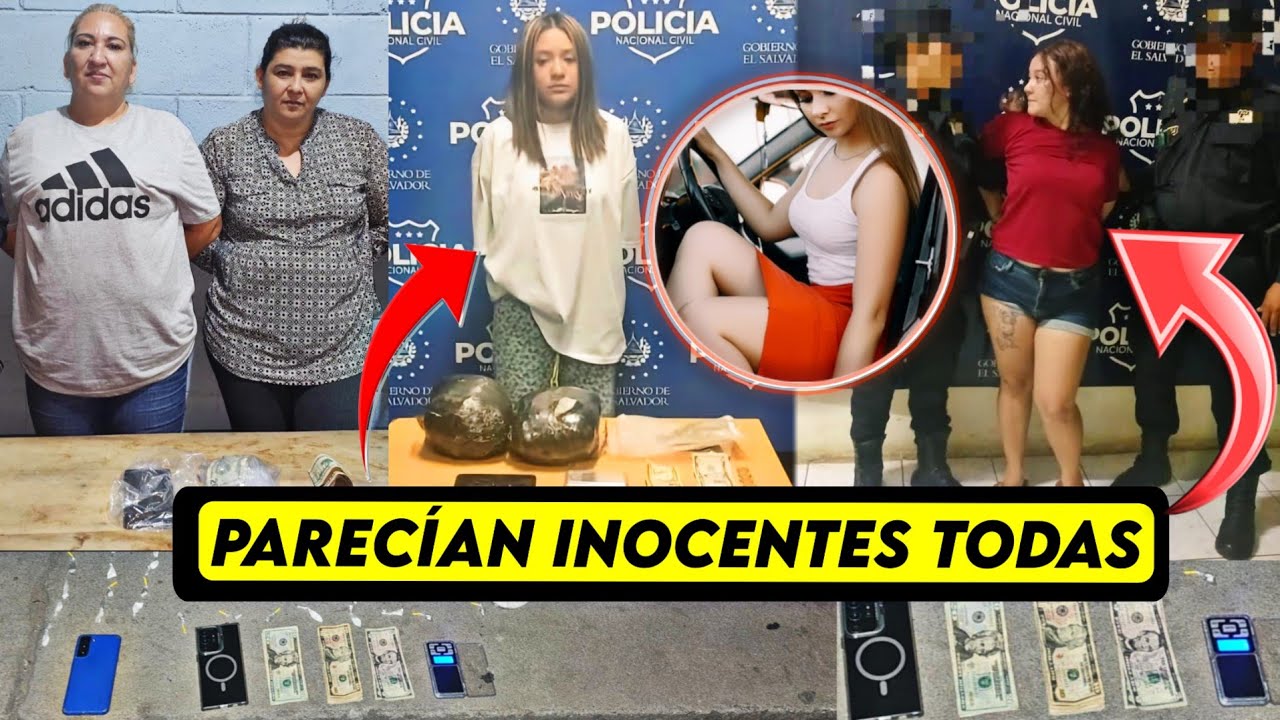 Capturan a 4 mujeres una de ellas sorprendio a todos... también les encontraron esto😨