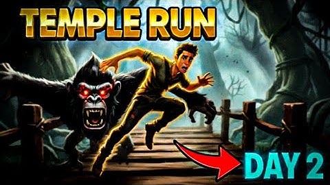 Temple Run | DAY 2: Escape the Giant Hunter Monkey #templerun #bloodline02