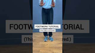 FOOTWORK TUTORIAL | Easy Steps | Dance Fun #tutorial #footwork #learn #ytshorts #trending #ad #fyp