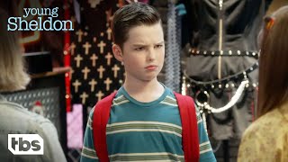 Celebrity Paige Uses Sheldon To Shoplift (Clip) | Young Sheldon | TBS Wealth