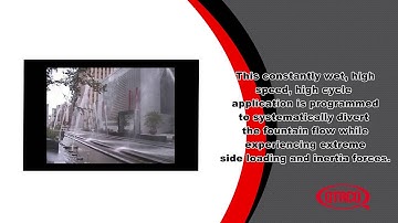 Qtrco Actuators in Houston Metro Fountains