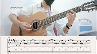 Asmalibrasi - Soegi Bornean | Guitar Lead TAB Cover by Yanuar Andy Baharzah