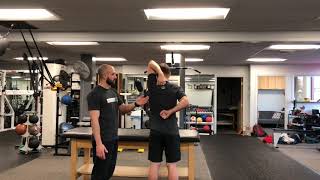 QT2 Functional Assessment - 90-90 Shoulder Mobility Test