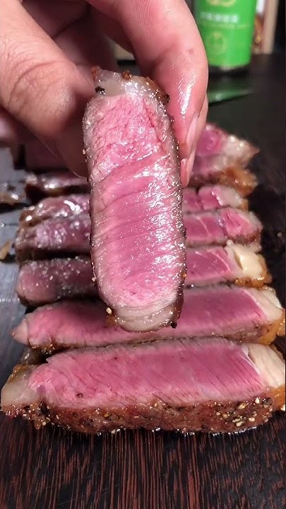 Стейк медиум #shorts #steak #кулинария #food #foodblogger - YouTube