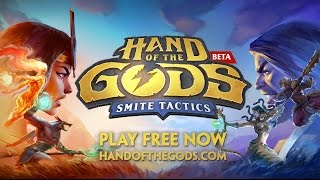 Hand of the Gods: SMITE Tactics - Reveal Trailer