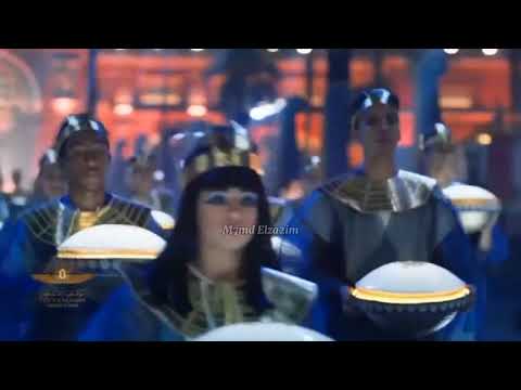 Egyptian pharaonic procession دمج موكب المومياوات الملكية و طريق الكباش🇪🇬🇪🇬