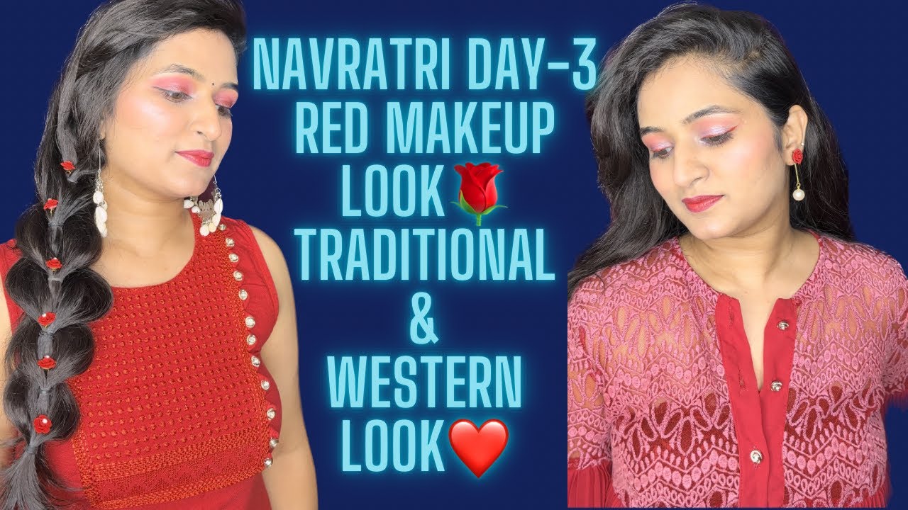 Green makeup ideas for Day 3 of Navratri