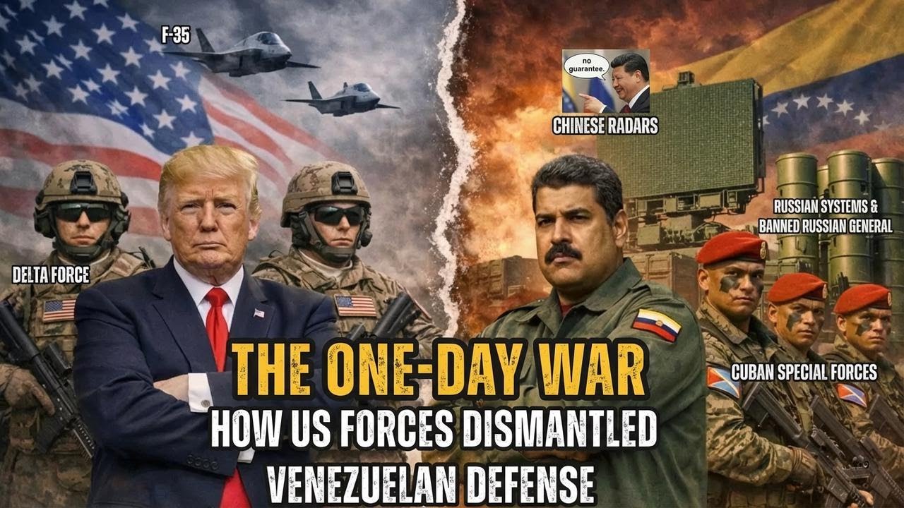US vs Russia, Cuba & China in Venezuela: Venezuela's Air Defense Collapse