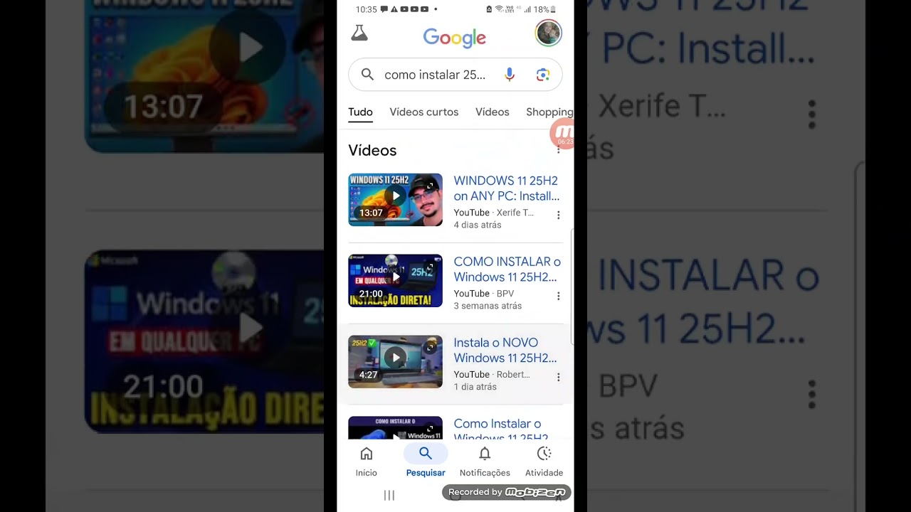 Vou te ensinar do Google na 25 H 2 do Windows 11 para instalar
